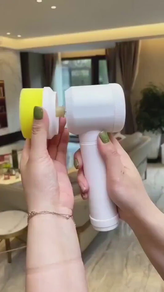 3 in 1 Magic Brush, Electric Spin Scrubber, Handheld Wireless Cleaning Brush for Kitchen Etc.