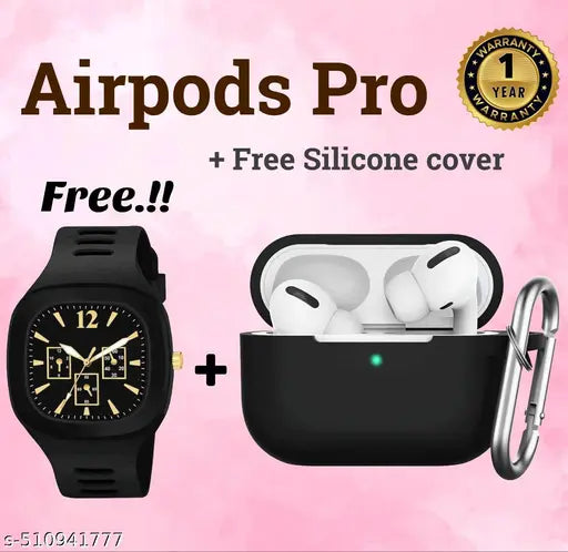 Wireless TWS Bluetooth Ear buds with Free Protective Case (black) | High-Quality Sound